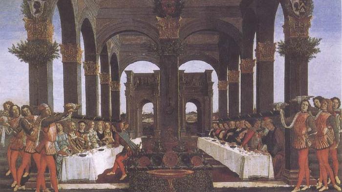 Sandro Botticelli Novella di Nastagio degli Onesti Germany oil painting art
